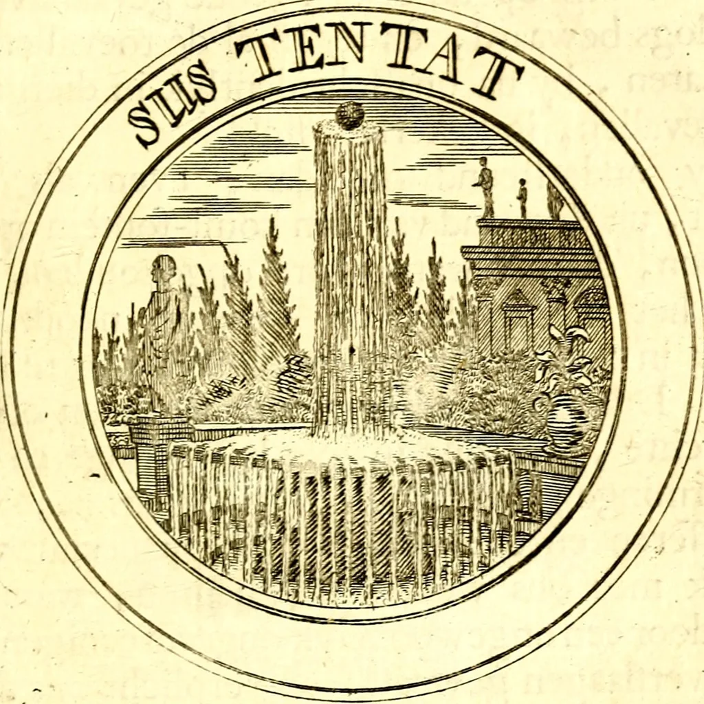 An illustration from Zederyke zinnebeelden, vertoont in konstplaten, door kragtige redeneeringen en maat-digt ten nutte van het menschelyke leven toegepast, 1713, leaf 42
