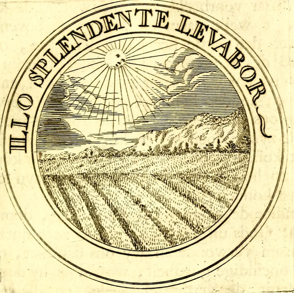 An illustration from Zederyke zinnebeelden, vertoont in konstplaten, door kragtige redeneeringen en maat-digt ten nutte van het menschelyke leven toegepast, 1713, leaf 60