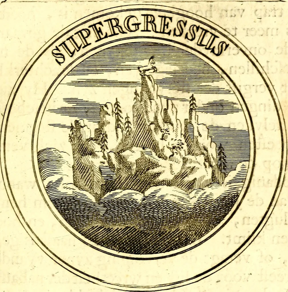 An illustration from Zederyke zinnebeelden, vertoont in konstplaten, door kragtige redeneeringen en maat-digt ten nutte van het menschelyke leven toegepast, 1713, leaf 62