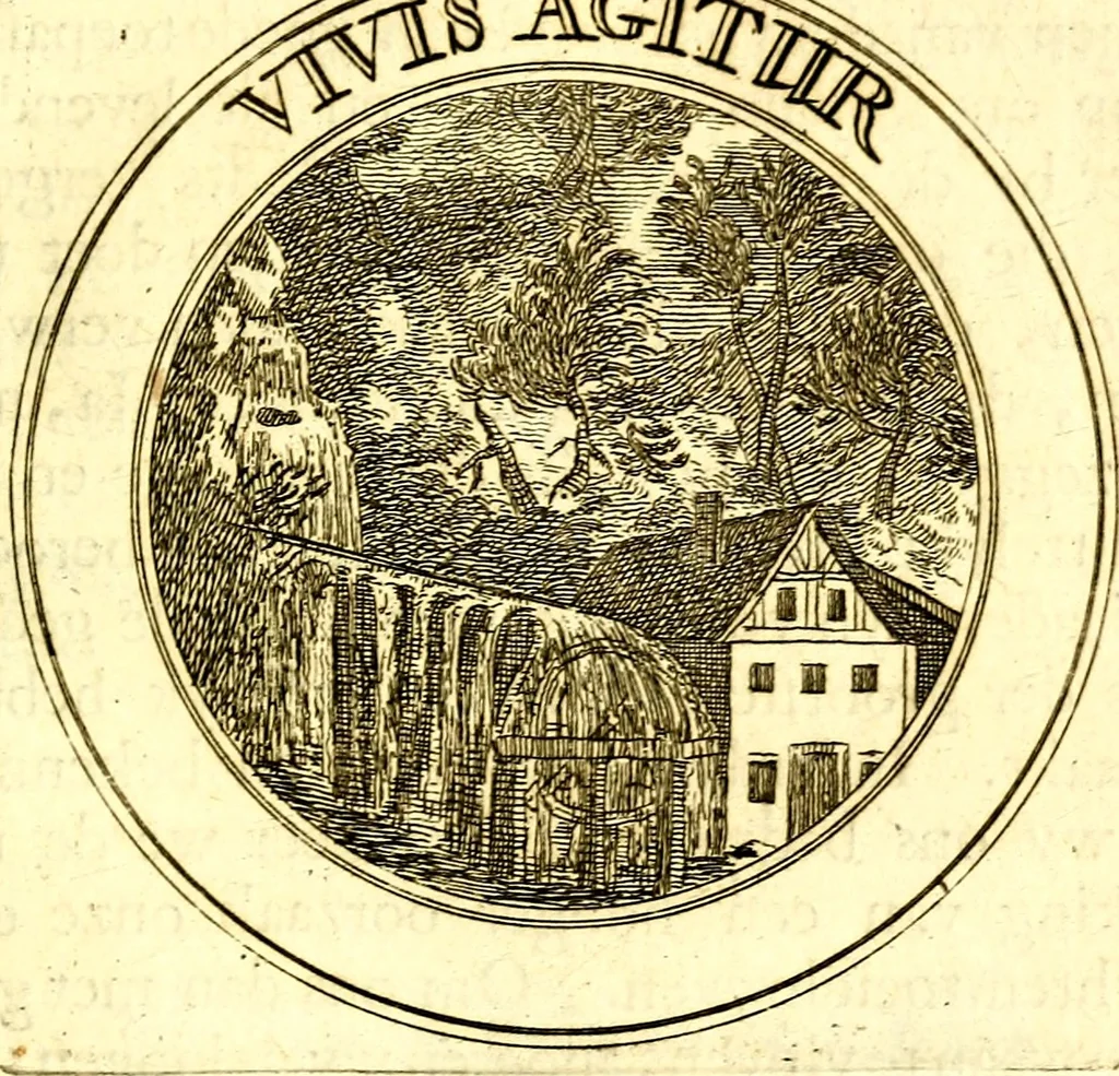 An illustration from Zederyke zinnebeelden, vertoont in konstplaten, door kragtige redeneeringen en maat-digt ten nutte van het menschelyke leven toegepast, 1713, leaf 64