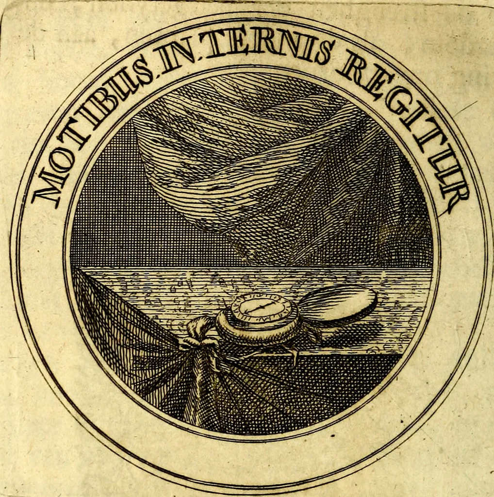 An illustration from Zederyke zinnebeelden, vertoont in konstplaten, door kragtige redeneeringen en maat-digt ten nutte van het menschelyke leven toegepast, 1713, leaf 77