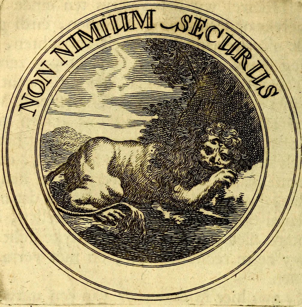 An illustration from Zederyke zinnebeelden, vertoont in konstplaten, door kragtige redeneeringen en maat-digt ten nutte van het menschelyke leven toegepast, 1713, leaf 79