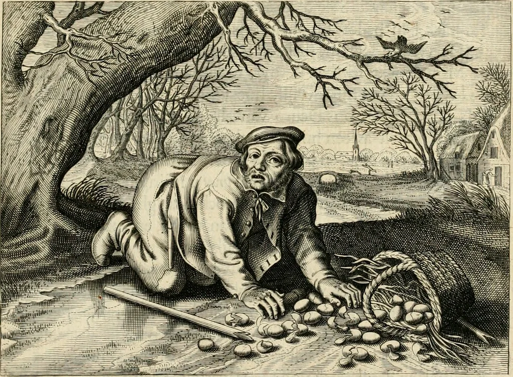 An illustration from Zeeusche nachtegael, ende, Des selfs dryderley gesang : geheel anders inder waerheyt verthoont, als de selve voor desen by sommighe uyt enckel mis-verstant verkeerdelijk is gheoordeelt, 1623, leaf 316