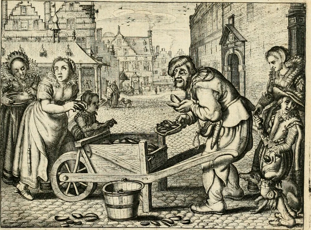 An illustration from Zeeusche nachtegael, ende, Des selfs dryderley gesang : geheel anders inder waerheyt verthoont, als de selve voor desen by sommighe uyt enckel mis-verstant verkeerdelijk is gheoordeelt, 1623, leaf 326