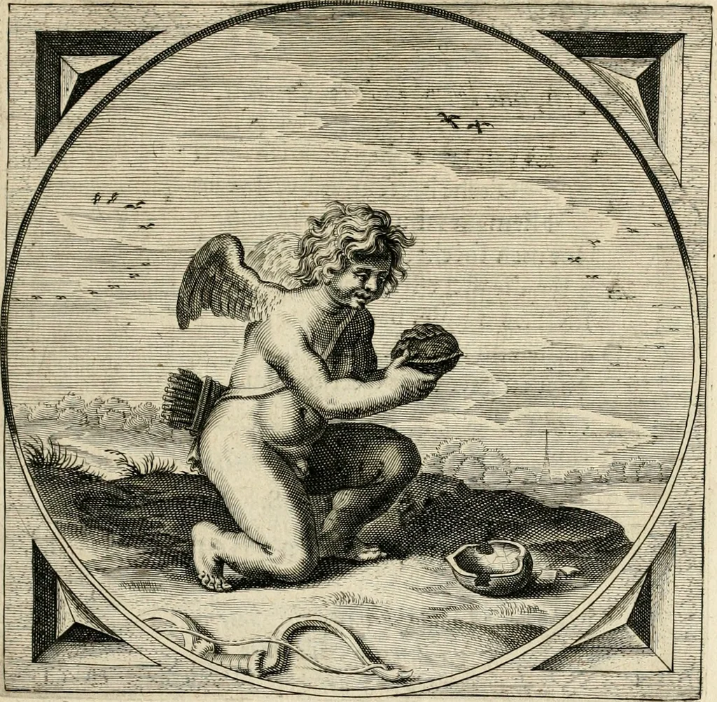 An illustration from Zeeusche nachtegael, ende, Des selfs dryderley gesang : geheel anders inder waerheyt verthoont, als de selve voor desen by sommighe uyt enckel mis-verstant verkeerdelijk is gheoordeelt, 1623, leaf 56
