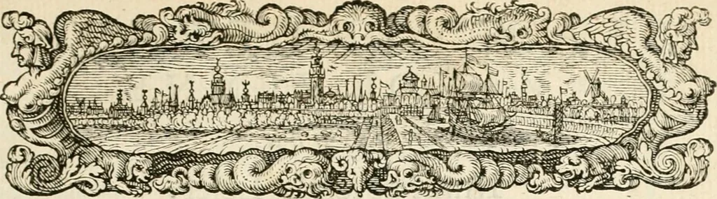An illustration from Zeeusche nachtegael, ende, Des selfs dryderley gesang : geheel anders inder waerheyt verthoont, als de selve voor desen by sommighe uyt enckel mis-verstant verkeerdelijk is gheoordeelt, 1623, leaf 8
