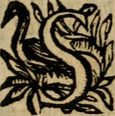 An illustration from Zeeusche nachtegael : ende des selfs driederley ghesang : geheel anders in der waerheydt verthoont, als de selve voor desen by sommige uyt enckel misverstant verkeerdelijck is gheoordeelt, 1633, leaf 64