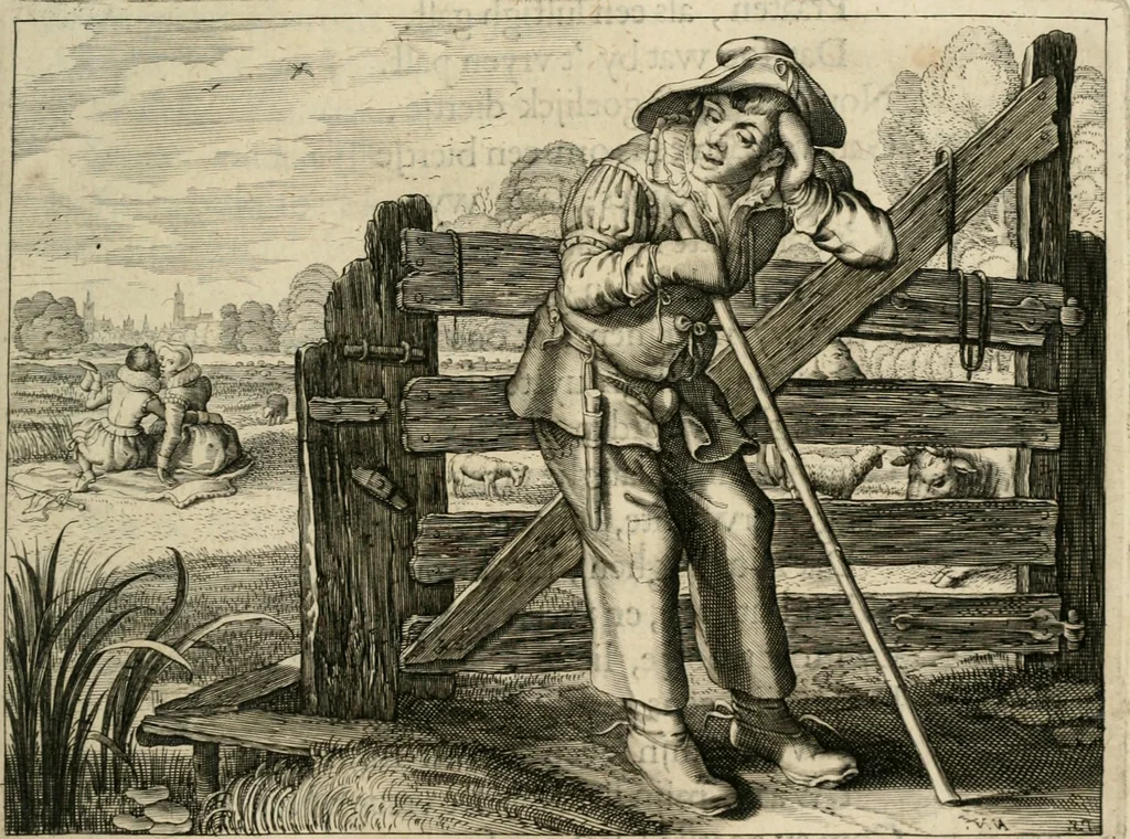 An illustration from Zeevsche nachtegael, ende des selfs dryderley gesang, ..., 1623, leaf 248