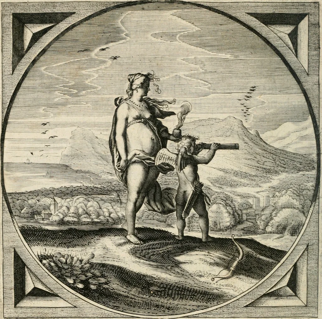 An illustration from Zeevsche nachtegael, ende des selfs dryderley gesang, ..., 1623, leaf 33