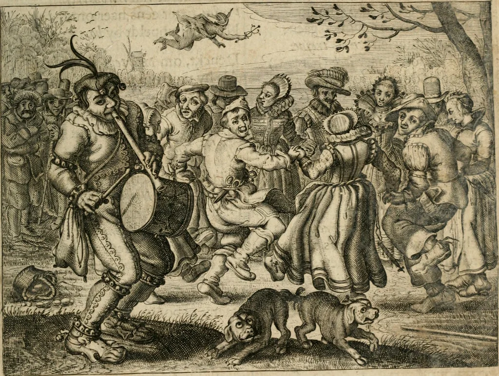 An illustration from Zeevsche nachtegael, ende des selfs dryderley gesang, ..., 1623, leaf 338