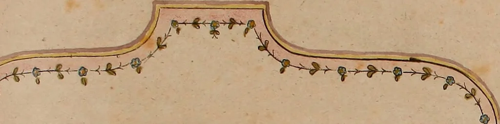 An illustration from Zeichen- Mahler- und Stickerbuch zur Selbstbelehrung für Damen, welche sich mit diesen Künsten beschäftigen, 1795, leaf 124