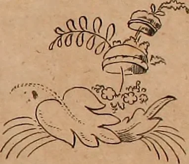 An illustration from Zeichen- Mahler- und Stickerbuch zur Selbstbelehrung für Damen, welche sich mit diesen Künsten beschäftigen, 1795, leaf 46