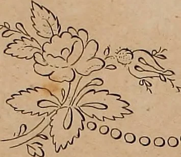 An illustration from Zeichen- Mahler- und Stickerbuch zur Selbstbelehrung für Damen, welche sich mit diesen Künsten beschäftigen, 1795, leaf 62