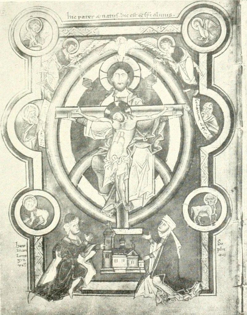An illustration from Zeiten der Kunst und der Religion, 1919, leaf 254