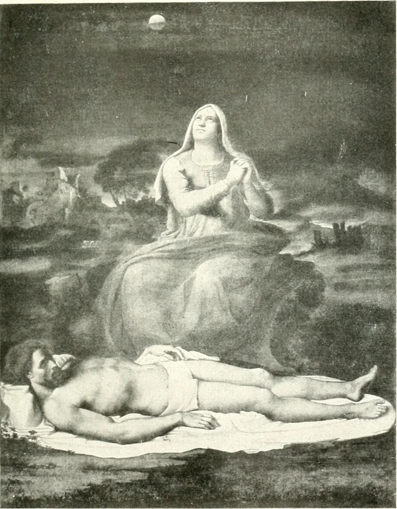 An illustration from Zeiten der Kunst und der Religion, 1919, leaf 296