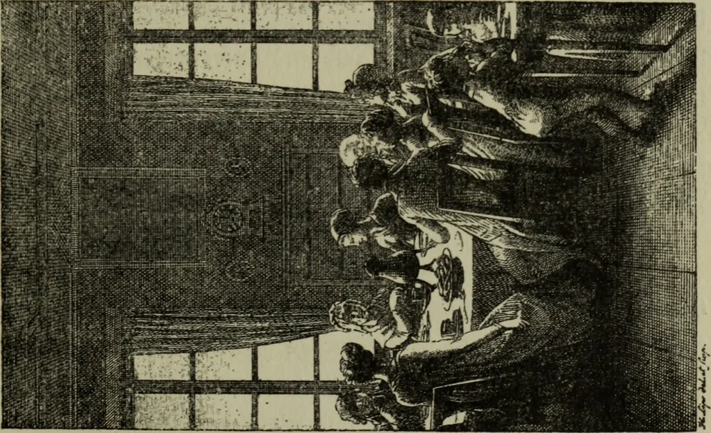 An illustration from Zeitgenossen Chodowieckis; lose Blätter schweizerischer Buchkunst, 1921, leaf 16