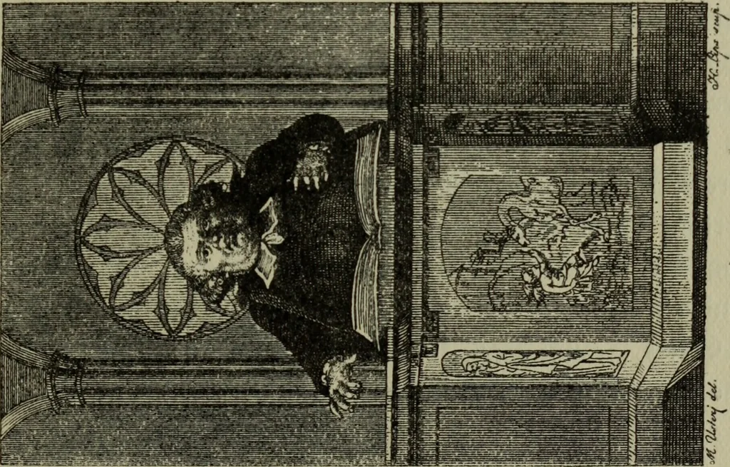An illustration from Zeitgenossen Chodowieckis; lose Blätter schweizerischer Buchkunst, 1921, leaf 18