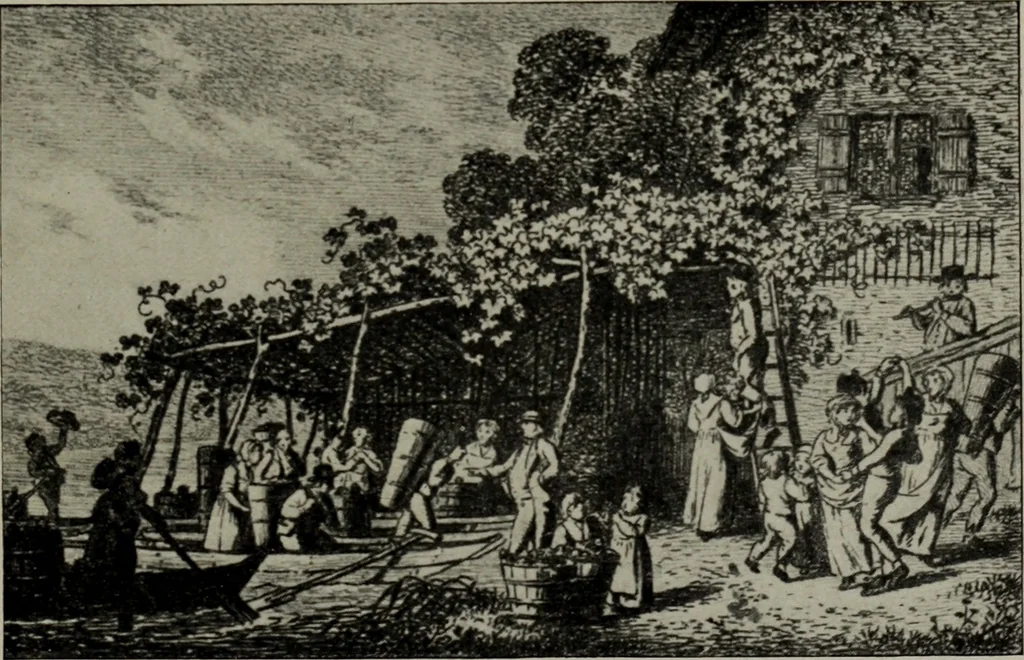 An illustration from Zeitgenossen Chodowieckis; lose Blätter schweizerischer Buchkunst, 1921, leaf 34