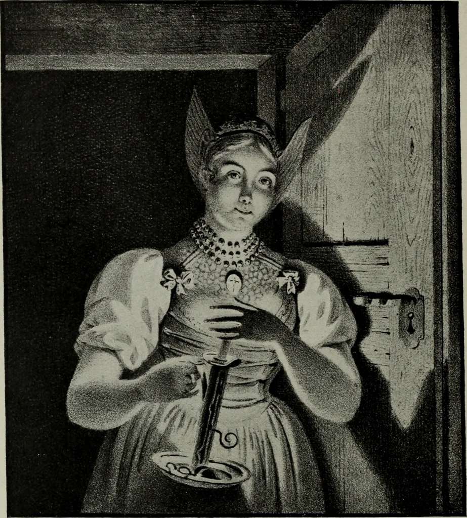 An illustration from Zeitgenossen Chodowieckis; lose Blätter schweizerischer Buchkunst, 1921, leaf 5