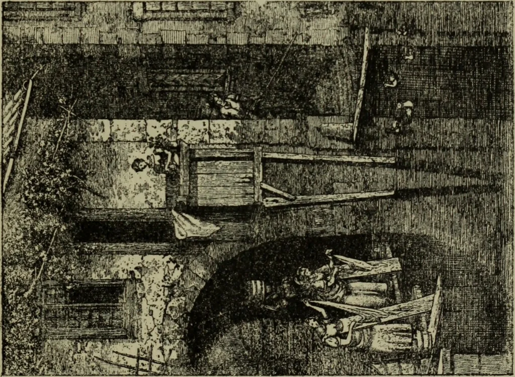 An illustration from Zeitgenossen Chodowieckis; lose Blätter schweizerischer Buchkunst, 1921, leaf 70