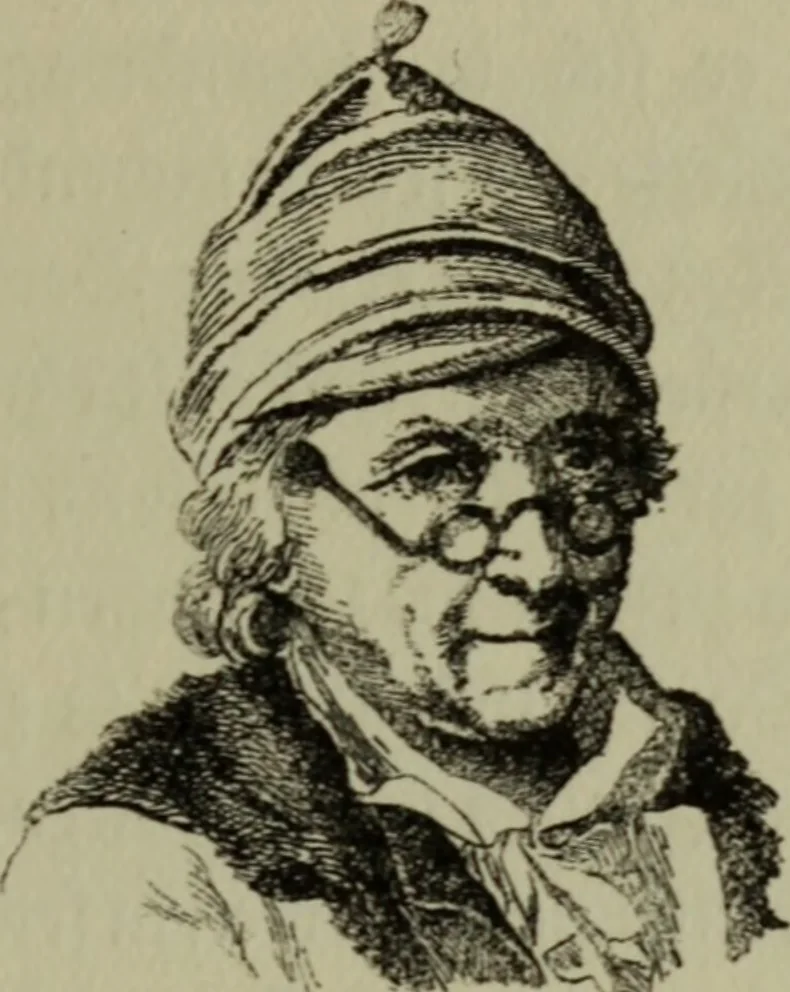An illustration from Zeitgenossen Chodowieckis; lose Blätter schweizerischer Buchkunst, 1921, leaf 72