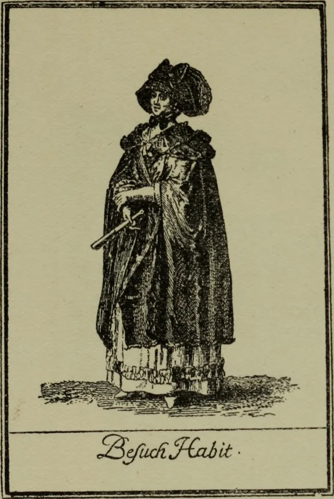 An illustration from Zeitgenossen Chodowieckis; lose Blätter schweizerischer Buchkunst, 1921, leaf 76