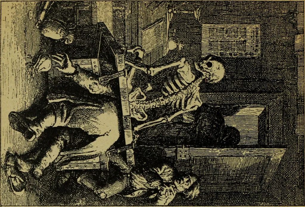 An illustration from Zeitgenossen Chodowieckis; lose Blätter schweizerischer Buchkunst, 1921, leaf 83
