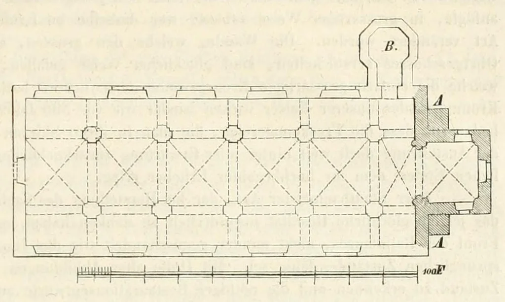 An illustration from Zeitschrift für christliche Archäologie und Kunst, 1856, leaf 187
