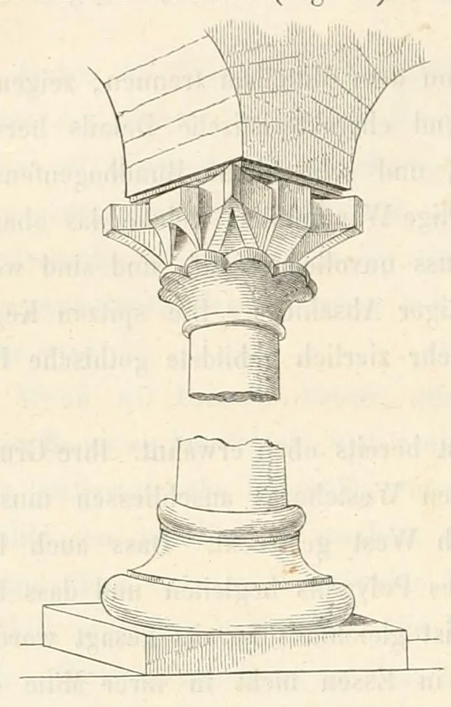 An illustration from Zeitschrift für christliche Archäologie und Kunst, 1856, leaf 32