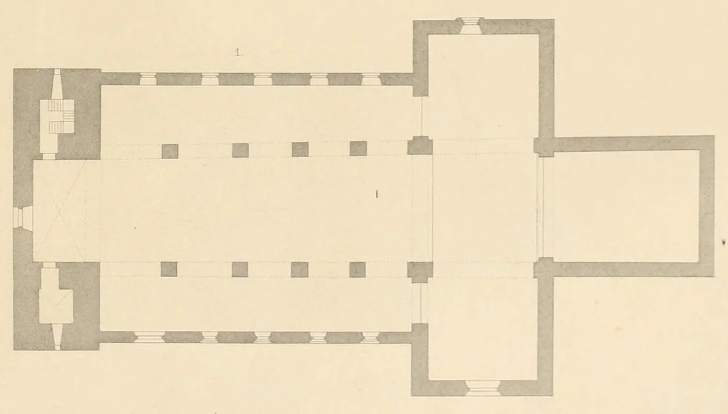 An illustration from Zeitschrift für christliche Archäologie und Kunst, 1856, leaf 301