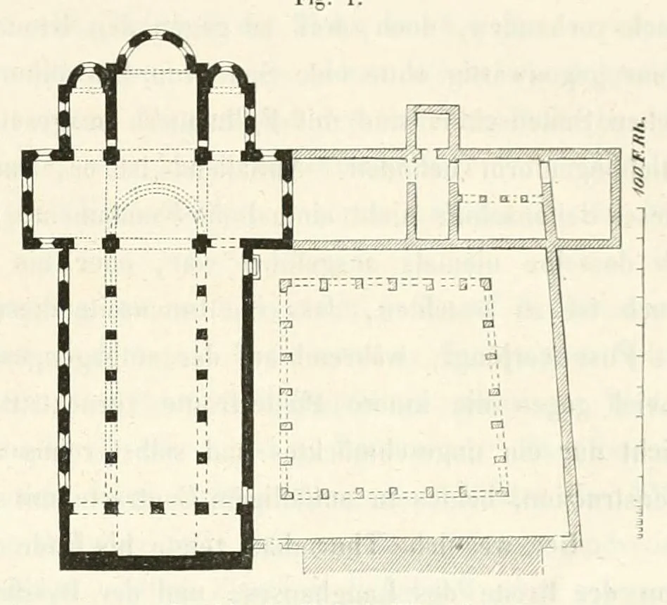 An illustration from Zeitschrift für christliche Archäologie und Kunst, 1856, leaf 35