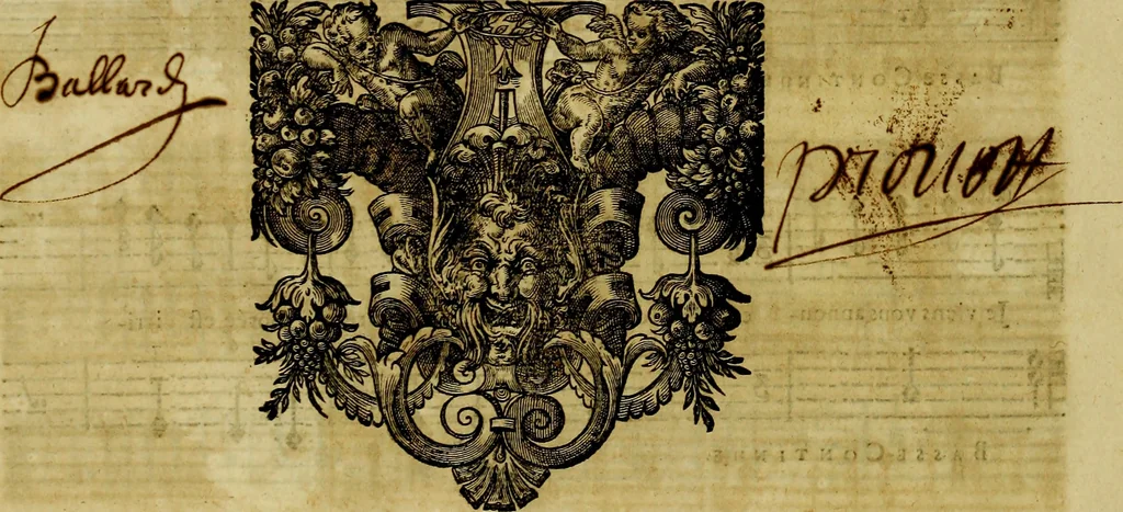 An illustration from Zephire et Flore, opera, 1688, leaf 129