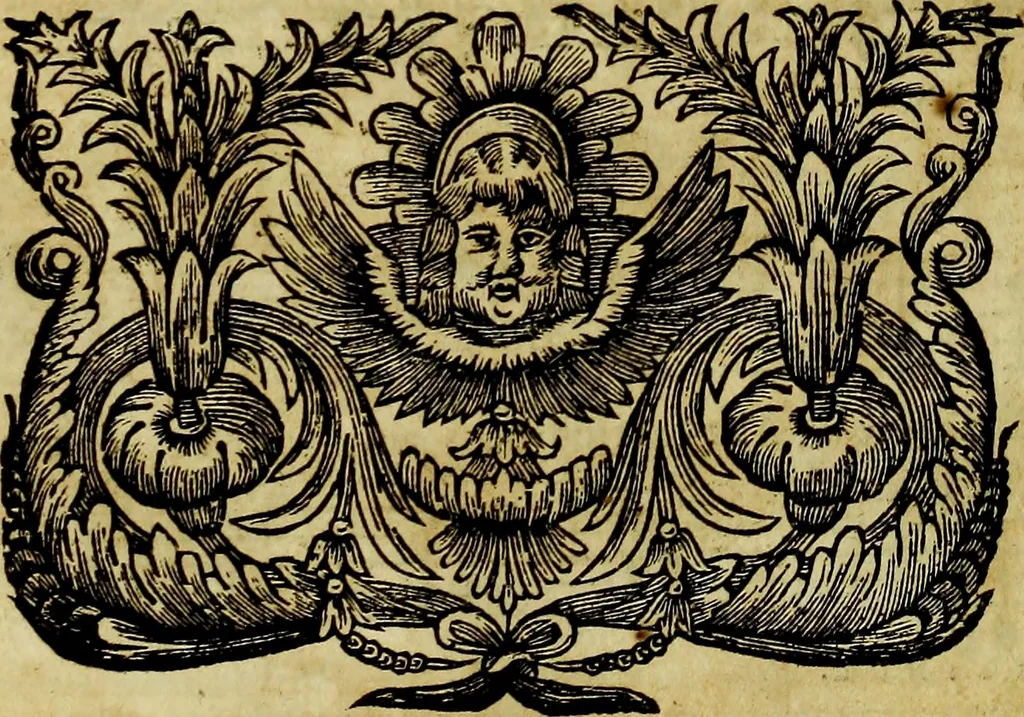 An illustration from Zephire et Flore, opera, 1688, leaf 191