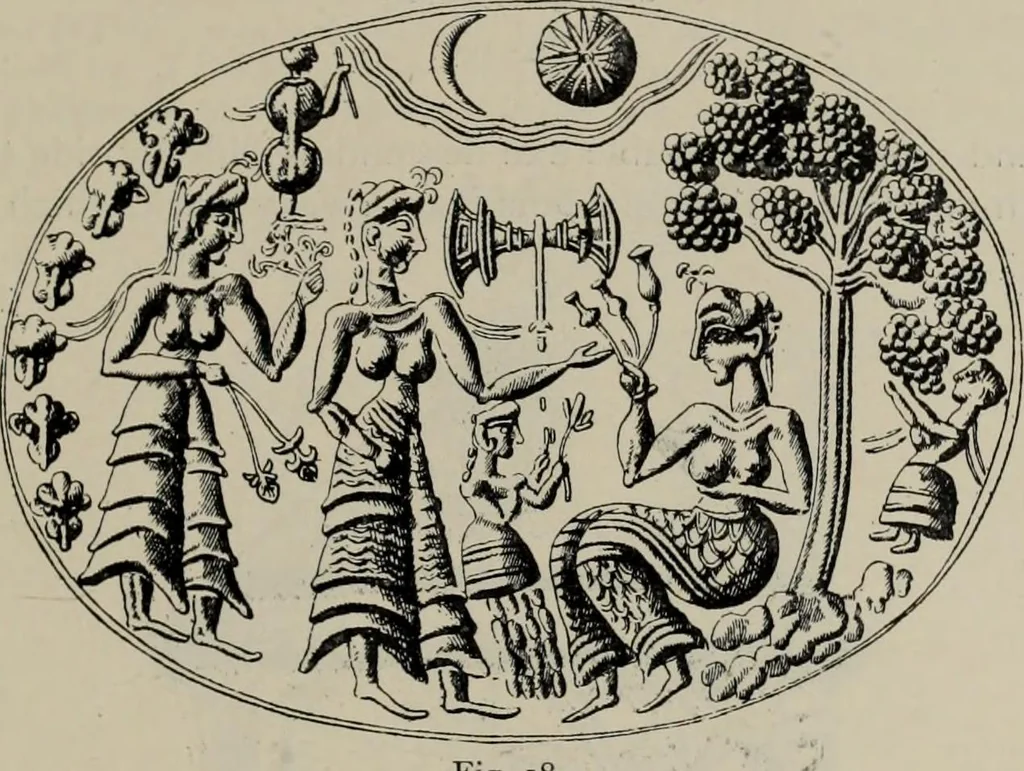 An illustration from Zeus : a study in ancient religion, 1914, leaf 100