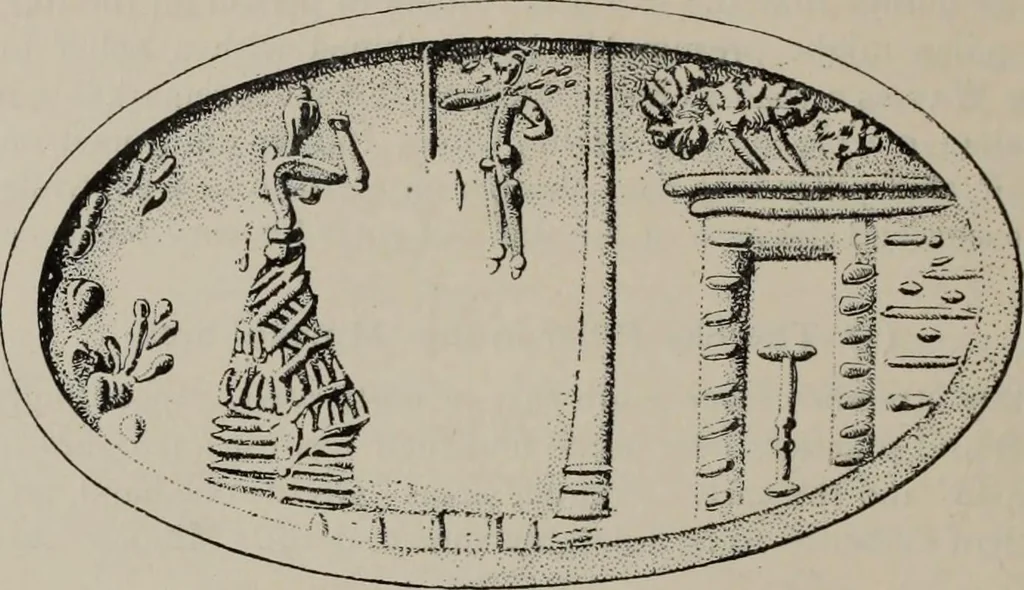 An illustration from Zeus : a study in ancient religion, 1914, leaf 101
