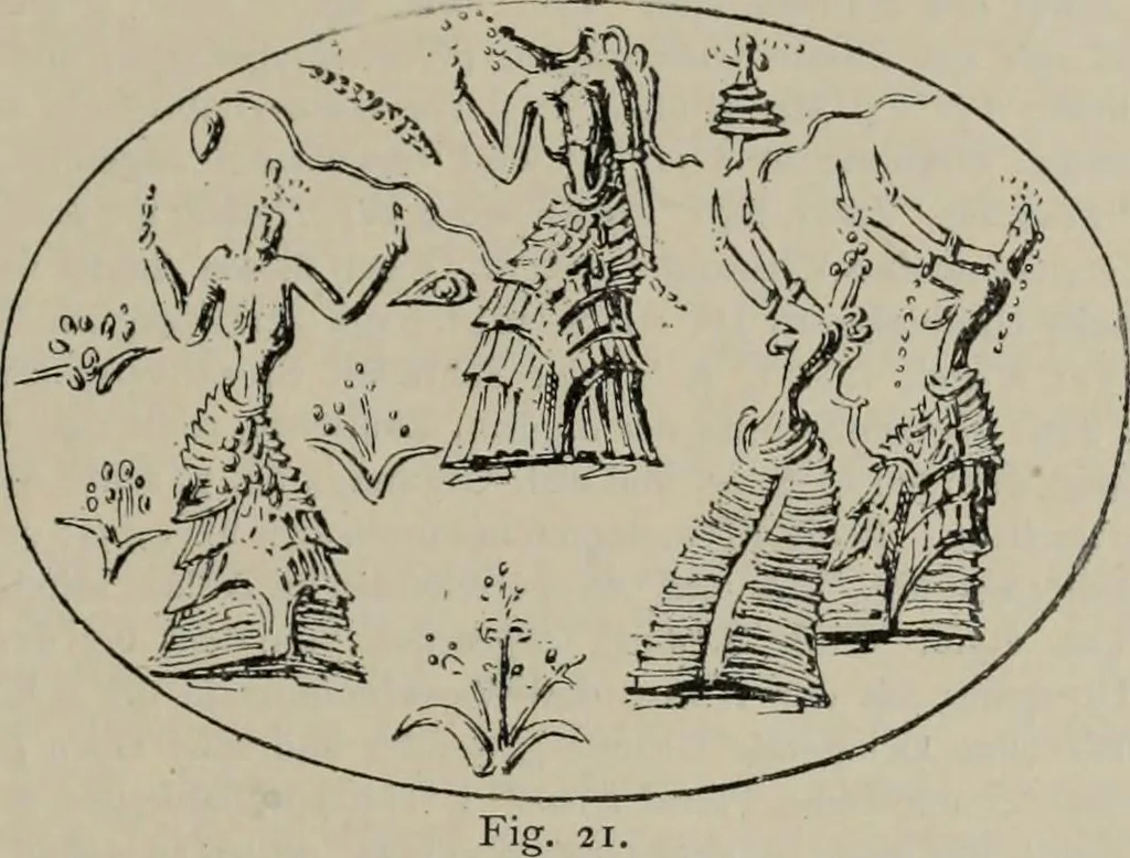 An illustration from Zeus : a study in ancient religion, 1914, leaf 102