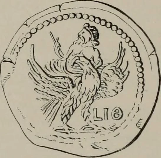 An illustration from Zeus : a study in ancient religion, 1914, leaf 161
