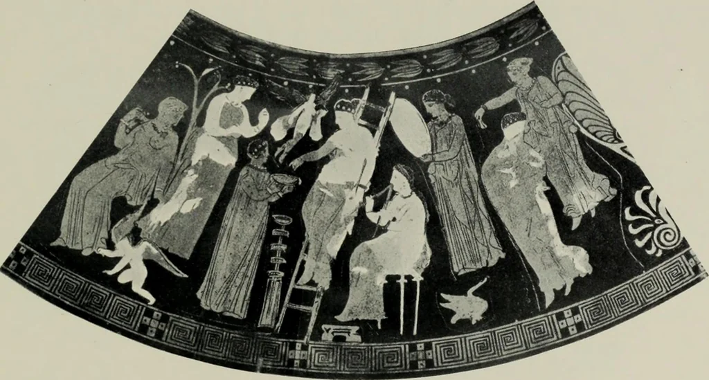 An illustration from Zeus : a study in ancient religion, 1914, leaf 190