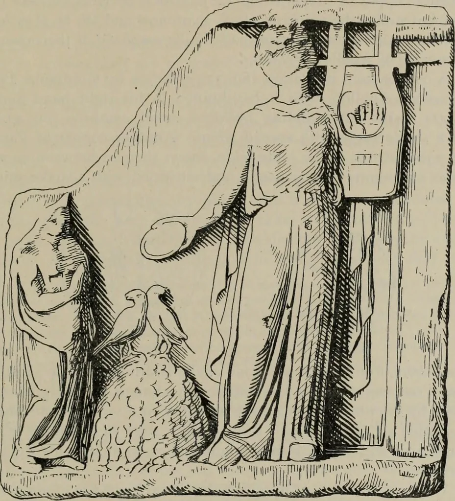 An illustration from Zeus : a study in ancient religion, 1914, leaf 262
