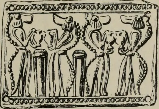 An illustration from Zeus : a study in ancient religion, 1914, leaf 272
