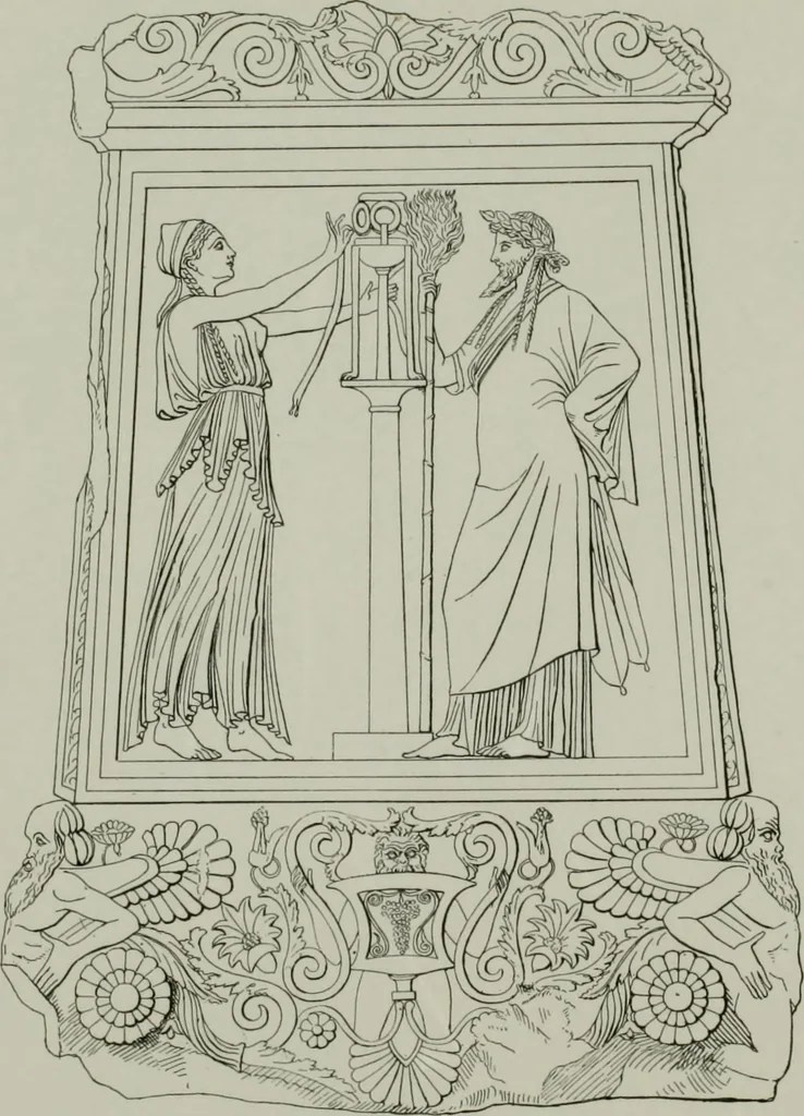 An illustration from Zeus : a study in ancient religion, 1914, leaf 281