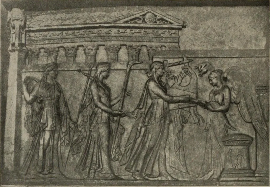 An illustration from Zeus : a study in ancient religion, 1914, leaf 284