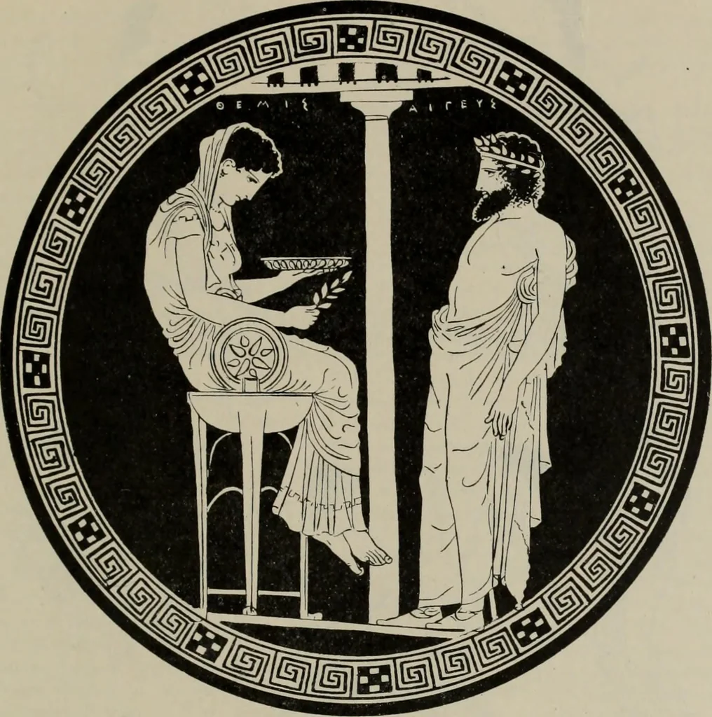 An illustration from Zeus : a study in ancient religion, 1914, leaf 291