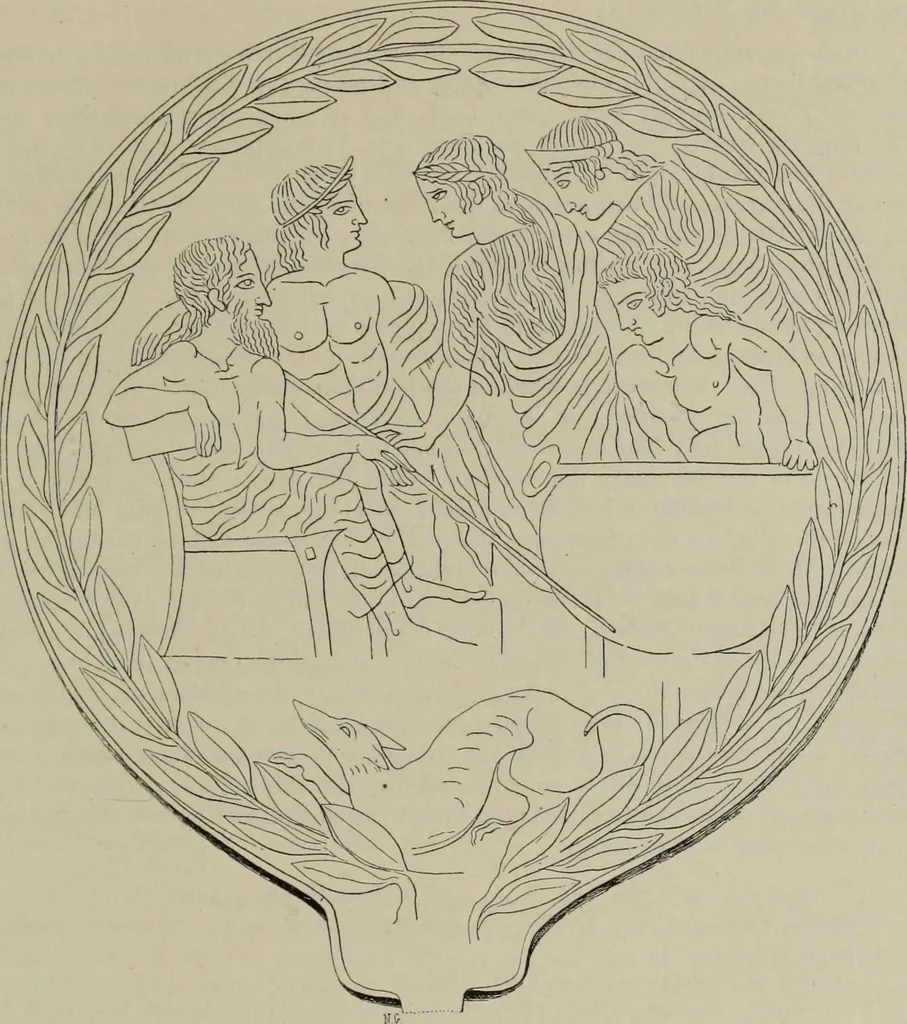 An illustration from Zeus : a study in ancient religion, 1914, leaf 303