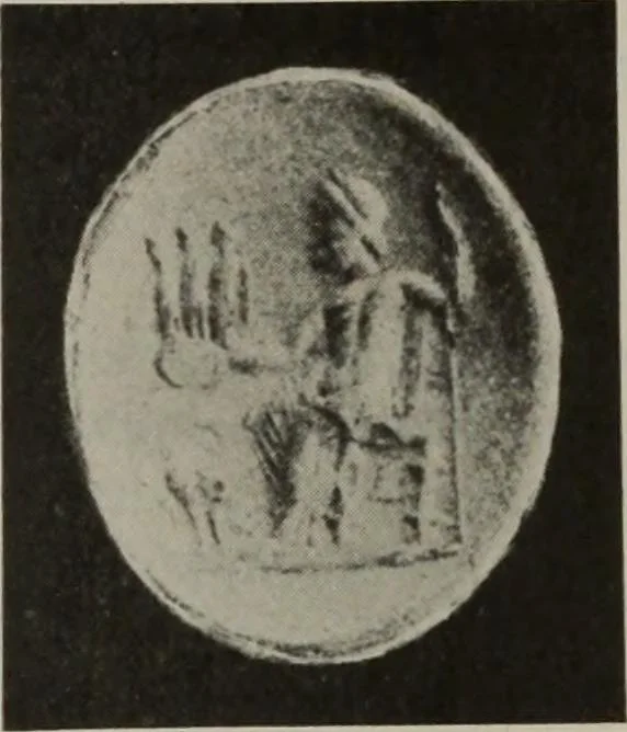 An illustration from Zeus : a study in ancient religion, 1914, leaf 322