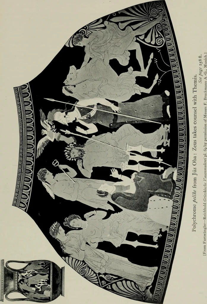 An illustration from Zeus : a study in ancient religion, 1914, leaf 349
