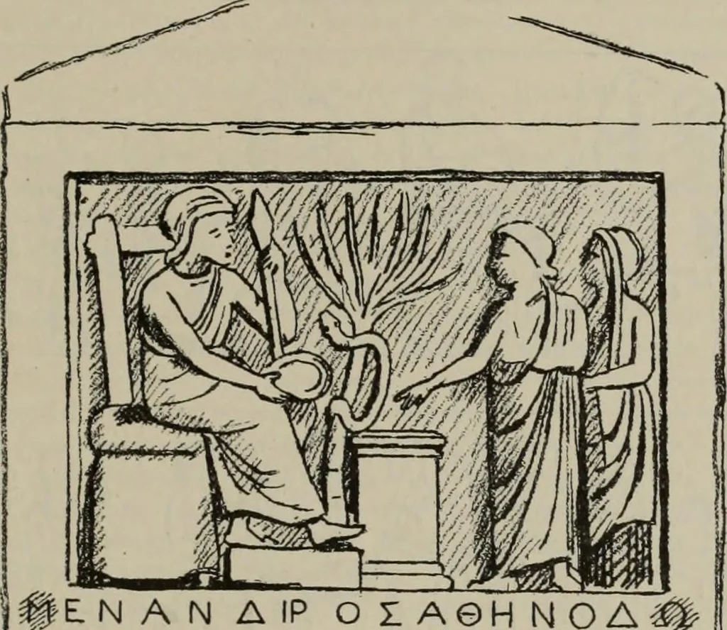 An illustration from Zeus : a study in ancient religion, 1914, leaf 381
