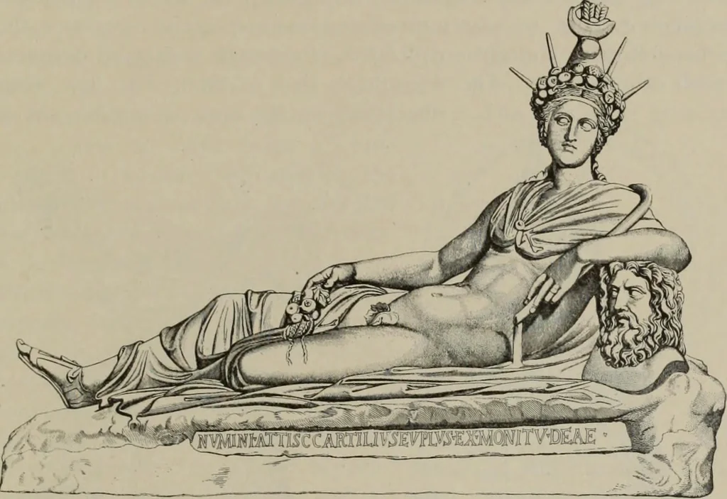 An illustration from Zeus : a study in ancient religion, 1914, leaf 395