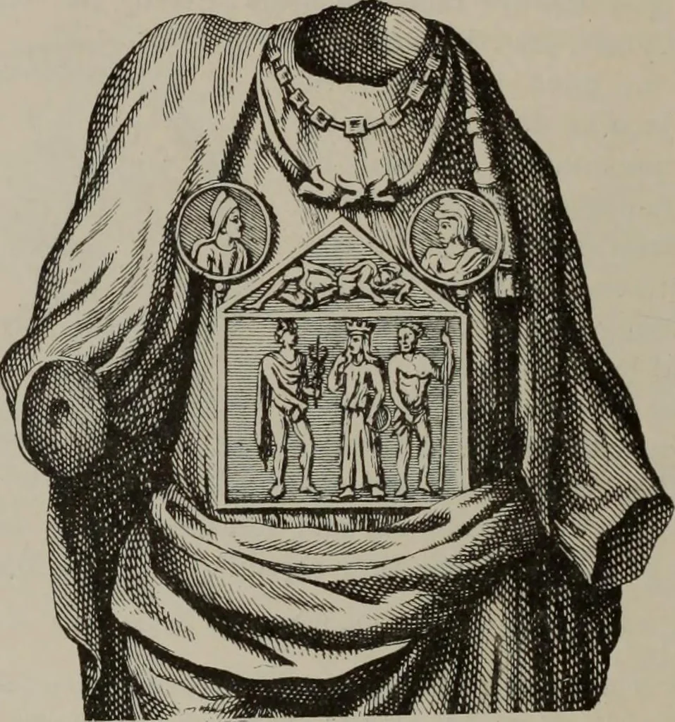 An illustration from Zeus : a study in ancient religion, 1914, leaf 398