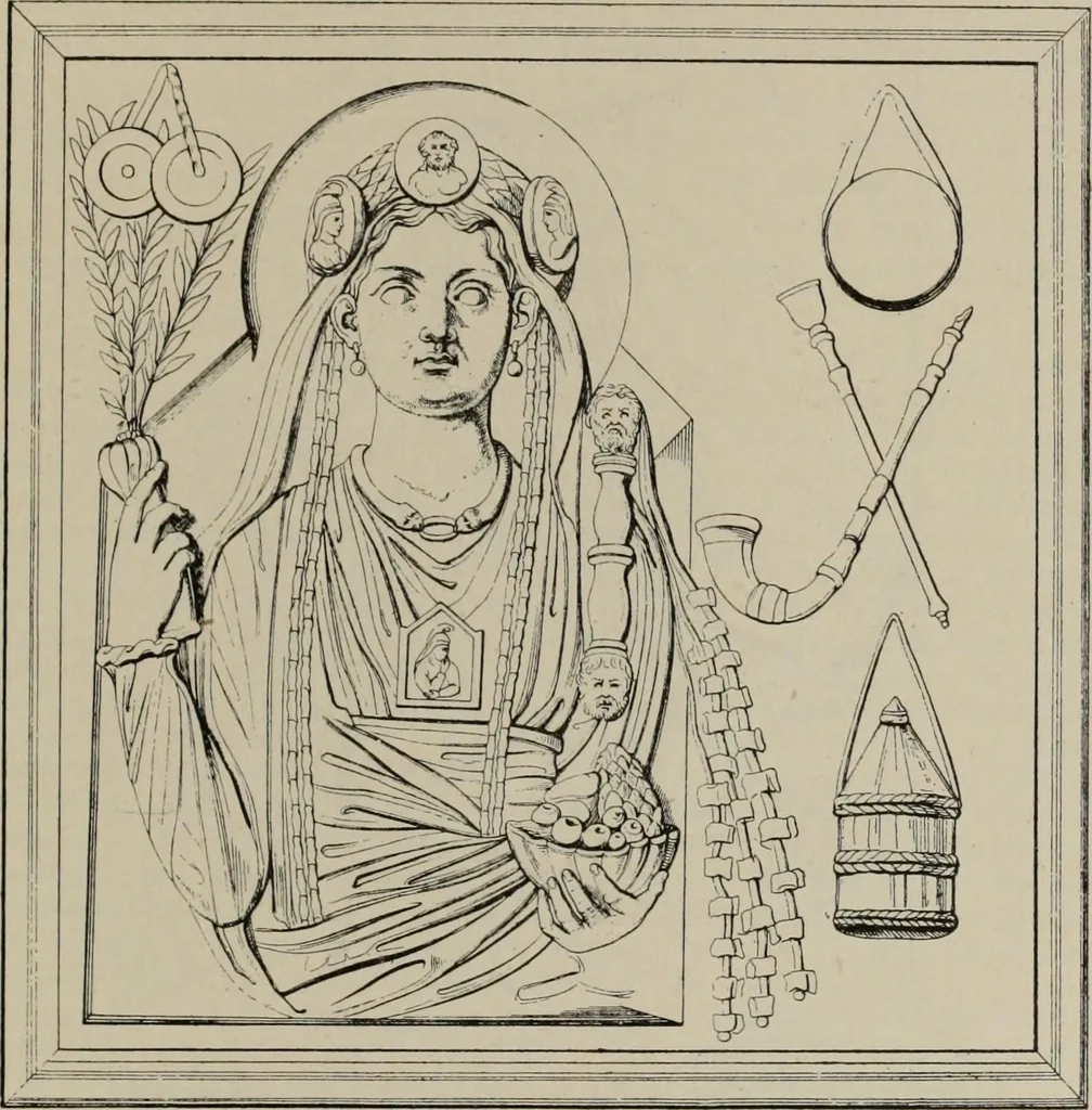 An illustration from Zeus : a study in ancient religion, 1914, leaf 399